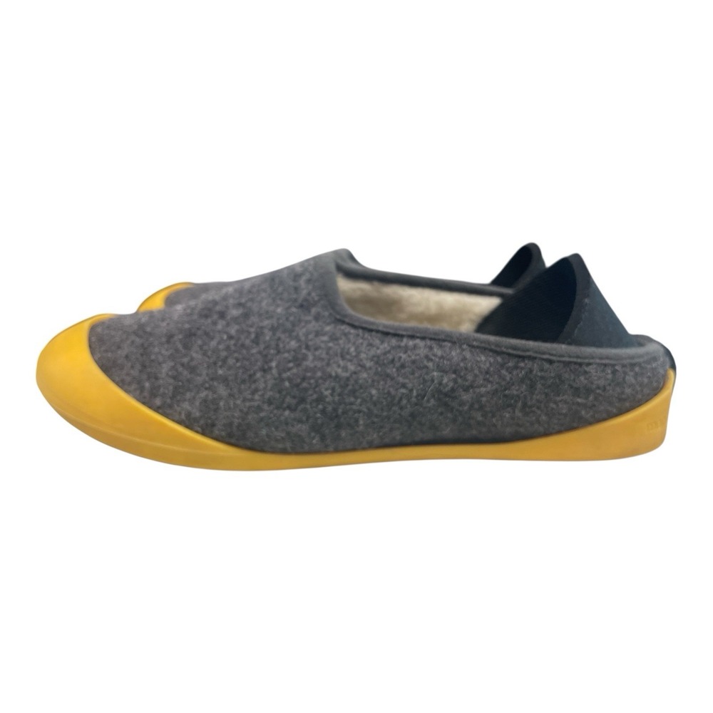 MAHABIS CURVE CLASSIC Comfort Slipper Grey Wool Slip On Women's 36/5.5-6. - Picture 2 of 8